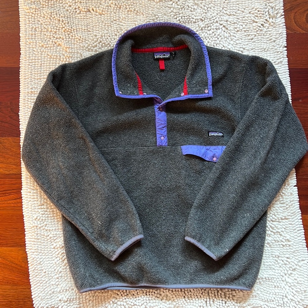 Vintage patagonia snap fleece